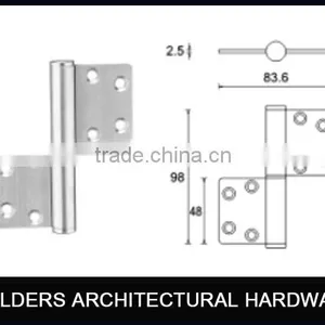 Sus304 Stainless Steel Flag Door Hinge thumbnail-1