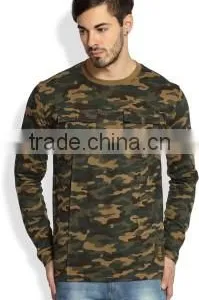 Camouflage Printed Long Sleeve Tshirts thumbnail-1