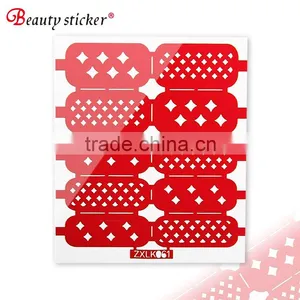 New Design Good Looking Fashion Holiday Nail Art Stickers Hollow Nail Sticker thumbnail-3