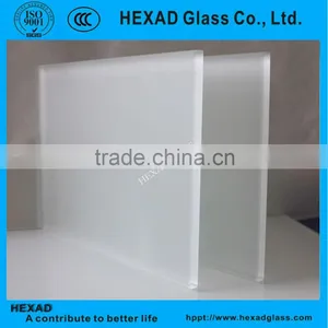 10mm Green Acid Etched Glass in Building&Real Estate With CE&ISO Certificate thumbnail-2