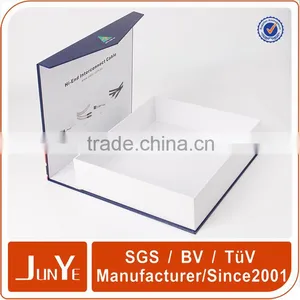 Magnetic Closure Logo Printed Clothing Fold Gift Boxes With Ribbon Quality Choice thumbnail-3