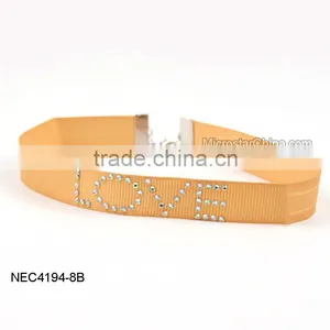 2016 New Design Hotsale Fashion Adjustable Ribbon Choker Necklace thumbnail-4