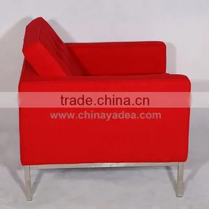 Office/home/hotel Furniture Leather Florence Knoll Sofa Wholesale thumbnail-3
