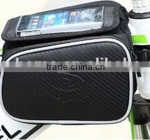 New Design Bicycle Frame Bag/Fashion Black Phone Bag / thumbnail-5