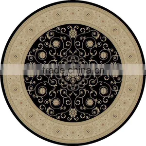 Modern Round Cotton Rug for Dinning Room thumbnail-3