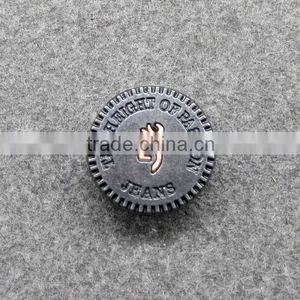 2pcs Set Shank Button Casual Metal Jean Button thumbnail-2