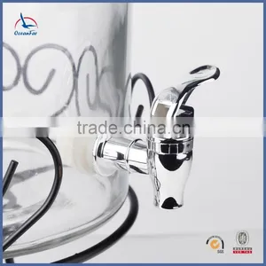 Popular High Quality Large Glass Jar Best Selling Glass Beverage Dispenser thumbnail-3