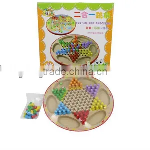 Wooden Educational Two-in- One Checkers thumbnail-2