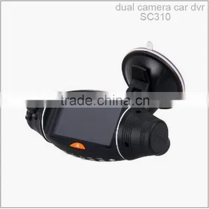 4 Infrared LEDs 2.7 Inch LCD Display 120/140 Degree Wide Angle High Resolution Car Dvr Gps Dual Camera thumbnail-1