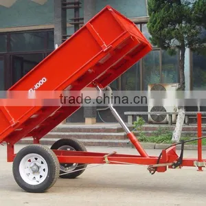 Top Quality Agriculture Implements ,Wheel Tralier,Tipping Tralier Tractor Attachment TL1000 thumbnail-1