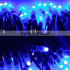BLACK Wire IP68 DC12V Input 12mm Through-hole LED RGB Dump Node;100pcs a String thumbnail-5