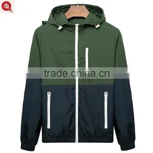 2016 Autumn New Men's Sports Jacket Outdoor Sportswear Men Fashion Thin Windbreaker Jacket Zipper Coats Outwear Men's Clothing thumbnail-1