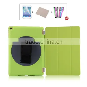 Special Design 360 Rotating Handheld PU Cover for Ipad Air 2 Case thumbnail-6