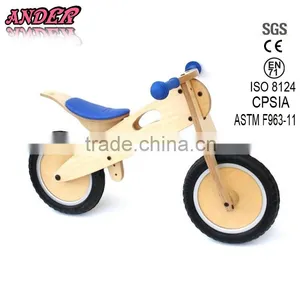 Wooden Preschool Balance Bike for Toddler (OEM/ODM) thumbnail-1