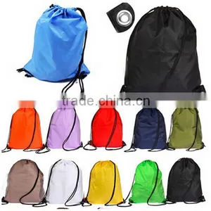 Cheap Polyester Nylon Non Woven Cotton Drawstring Bag thumbnail-5