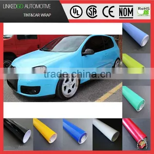 Most Popular 1.52*30m Auto Vinyl Wrap Gloss Black Stretchability Car Wrap Sticker thumbnail-1