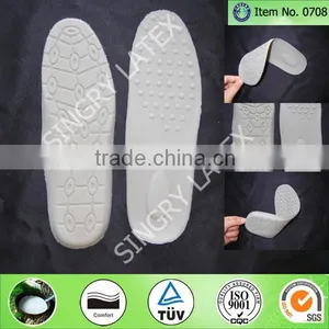 Soft Material Latex Foam Disposable Shoe Insoles thumbnail-1