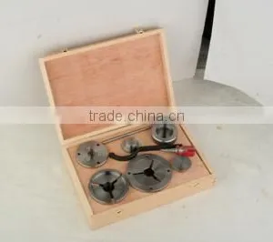 4-1/2'' 4-Jaw Key Chuck Set thumbnail-1