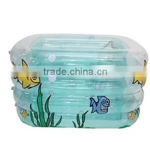 PVC Tarpaulin Plato Inflatable Water Pool , Swimming Pools With Tent thumbnail-1