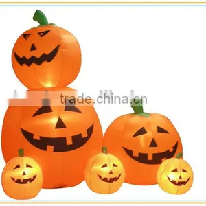 Outdoor Halloween Lighted Inflatable Pumpkin thumbnail-1