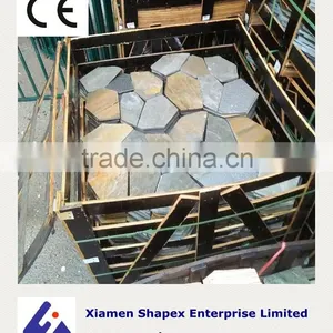 Natural Broken Slate Flooring Tile for Walkway Paving thumbnail-2