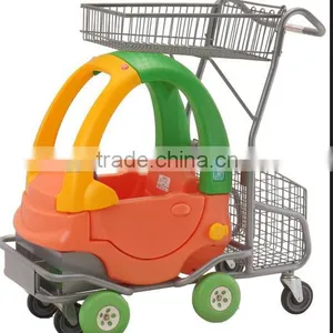 Supermarket Shopping Plastic Baby Can Sit Car thumbnail-1