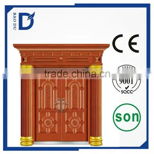Security Steel Doors Non-standard Steel Security Doors With Transom thumbnail-3