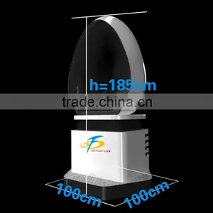 High Quality Amusement Park Equipment 9D Egg VR Cinema thumbnail-2
