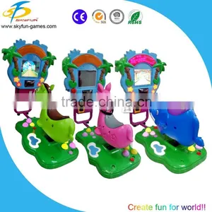 China Direct Supplier Kids Coin Operated Game Machine Kiddie Ride With Video Games Electronic Game Machine thumbnail-1