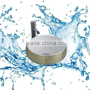 Fashion Designer Bathroom Porcelain House Ware Glass Wash Basins thumbnail-4