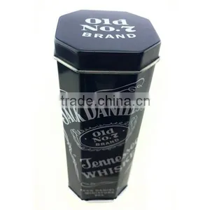 High-end Octagonal Tin Can for Whiskey thumbnail-2