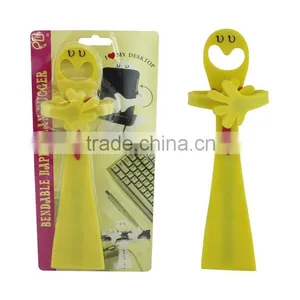 Cute Yellow Color Plastic Mobile Phone Holder thumbnail-1