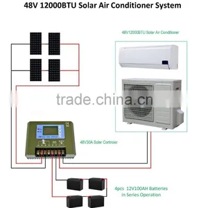 48V 12000BTU DC Solar Air Conditioner thumbnail-1