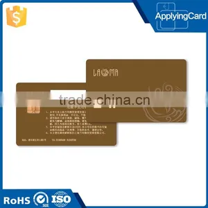 Best Selling China Product CR80 Standard Size Free Sample Contact ic Card thumbnail-1