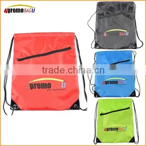 Custom Logo Wholesale Drawstring Sport Bag thumbnail-1