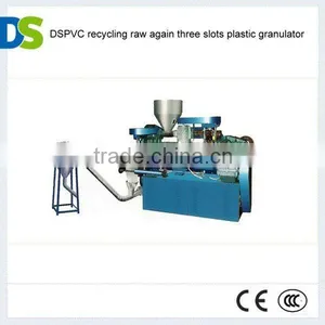 DSPVC Recycling Raw Again Three Slots Plastic Granulator thumbnail-1