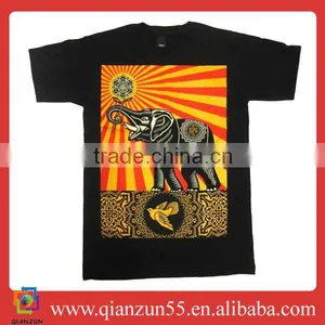 Hot Sell Black 3d Embroidery T-shirt thumbnail-1