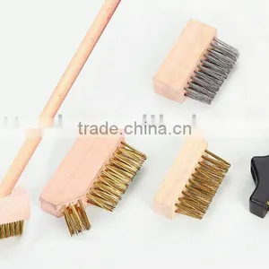 Deck Brush/brass Wire Brush/swimming Pool Brush thumbnail-1