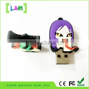 PVC USB Flash Drive 1GB/Silicon USB Flash Drive 1GB Usb Memory Disk thumbnail-3