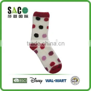 Colorful Dots Pattern Fluffy Socks thumbnail-5
