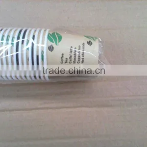 Food Grade Single Wall and PE Coated Disposable Cheap Coffee Paper Cups thumbnail-4