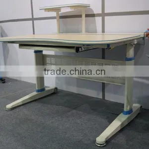 New Ergonomic Flip Top Height Adjustable Children Study Table thumbnail-2