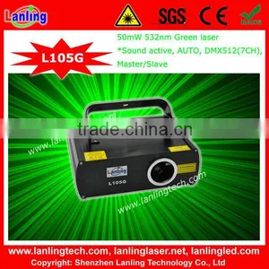 Lanling Green Laser 50mW dj Lighting thumbnail-1