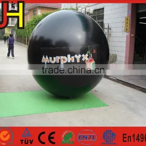 2m Black Inflatable Helium Balloon Price thumbnail-2