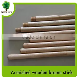 Well Straight Varnished Wood Mop Stick With Competiive Price thumbnail-4
