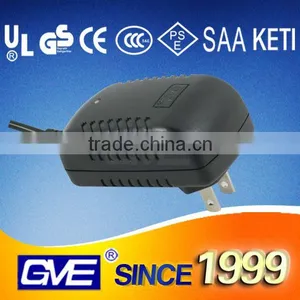 Wall Mounted Type 8V2.5A Adapter 20W With CE UL SAA GS ROHS FCC Certifications thumbnail-2
