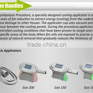 (4 CRYO Handles) Fat Freeze Liposuction Cryolipolysis Equipment thumbnail-4
