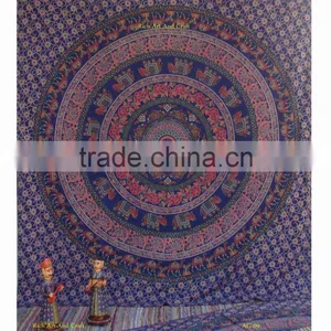 Mandala Hippie Tapestry Tapestries Wall Hanging Indian Tapestry Queen Bedspread Fashion Home Decor Tribal thumbnail-1