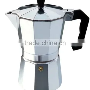 Aluminum Stainless Steel Espresso Coffee Pot thumbnail-1