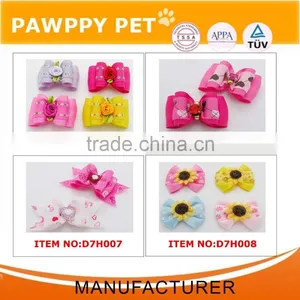 Wholesale Bows Small Moq Mixed Colors Styles Simple Daily Dog Bows thumbnail-6